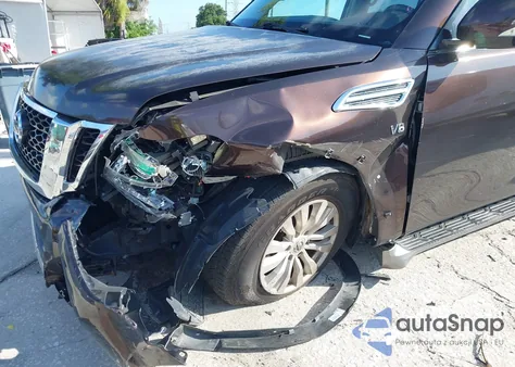 2017 Nissan Armada Sv from USA, damaged, VIN JN8AY2ND4H9000955